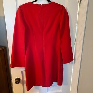 Eliza J red dress.